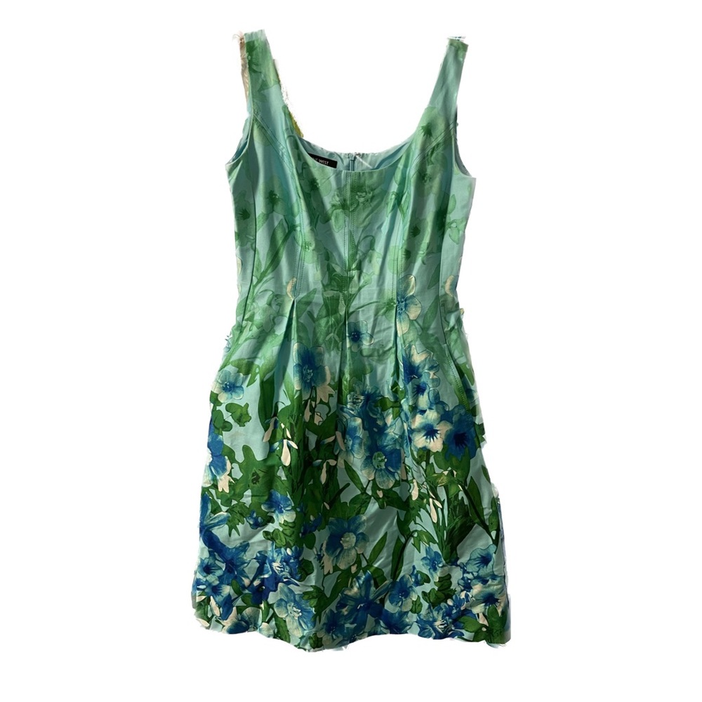Nine West Floral Sleeveless Fit n Flare dress size 8